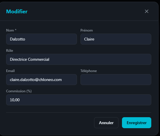 Pulseo - Dashboard principal